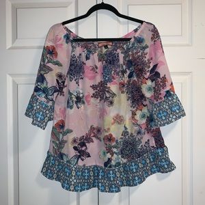 Bell sleeve, off shoulder Blouse